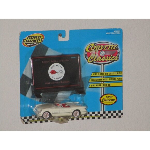 Road Champs Corvette Classics 1953 Roadster 1/43 Die Cast Brand New Package - Picture 1 of 4